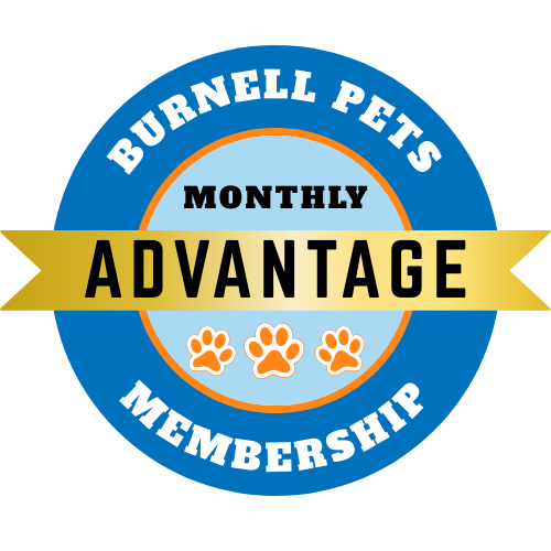 Burnell Pets Plus Advantage Membership Badge